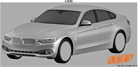 BMW Serie 4 Gran Coupé - patente
