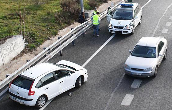 Accidentes de coches en España