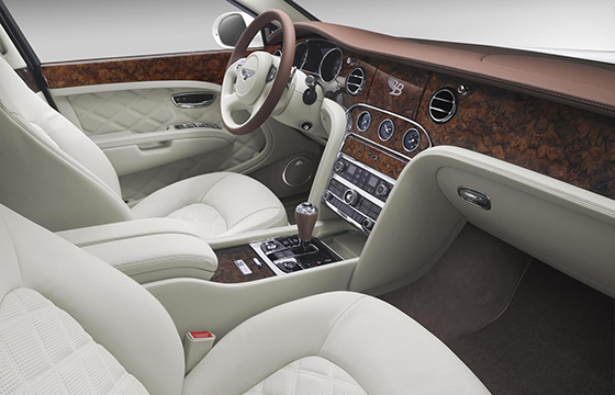Bentley Mulsanne Birkin - interior
