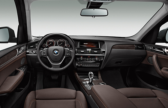 BMW X3 2014 - interior