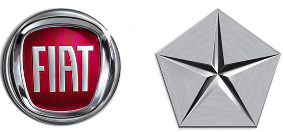 Fiat & Chrysler - logos